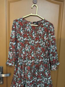 Floral Print Mini Dress