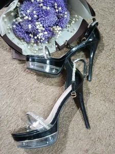 Sparkling Platform Stiletto Heels