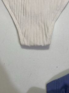 Textured Long Sleeve Bodysuit