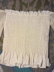 Off-Shoulder Puff Sleeve Top