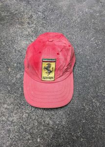 Ferrari Red Baseball Cap 🧢
