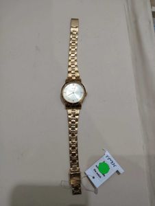 Elegant Gold-Tone Women's Watch
