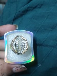 Sparkling Embellished Ring