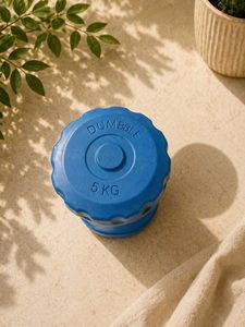 Blue Dumbbell Set