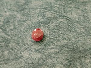 Natural Ruby Gemstone - Faceted Round