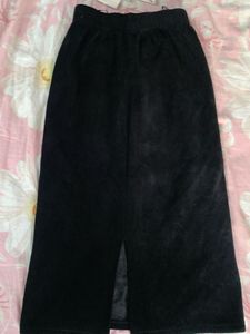 Bulgarian Black Maxi Skirt