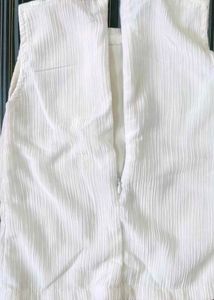 Cute Girls White Top &amp; Grey Shorts Set