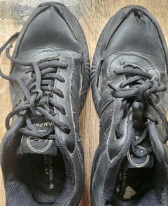 Black campus school shoes uk5