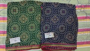 Beautiful two Bandhani Print Sarees