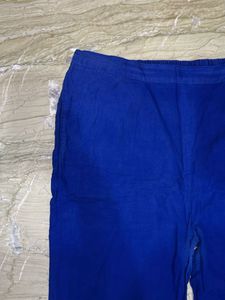 Royal Blue Comfortable Palazzos