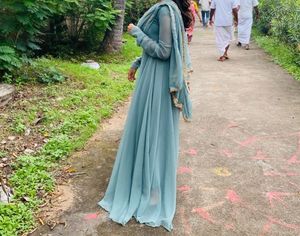 Anarkali long sleeve dress ❤️