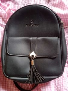 Black Blue Cherry Backpack