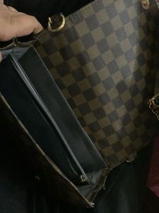 Louis Vuitton Dupe Crossbody Bag with Ch