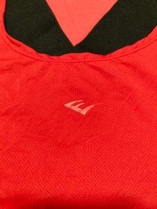 Red Everlast Crossback Sports Tank Top