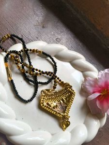 Elegant Gold Plated Mangalsutra