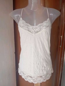 Lace Trim Babydoll Nightie