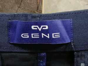 Navy Blue Casual Pants