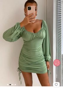 Chic Ruched Mini Dress
