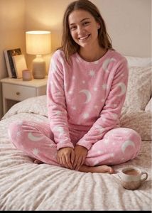Pink pajama set