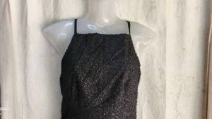 Sparkling Black Bodycon Dress
