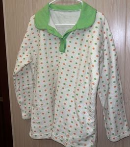 Cozy Polka Dot Tunic Top