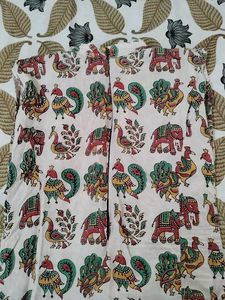Women's Printed Sleeveless Kurta