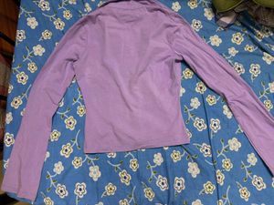 Tommy Hilfiger Purple Button-Down