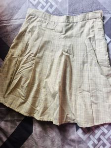 Plaid Mini Skirt
