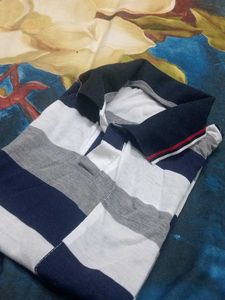 Striped Polo T-Shirt