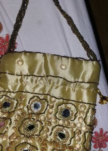 Elegant Embellished Potli Bag