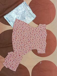 Cute Floral Baby Girl Outfit