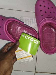 Crocs Pink Clogs