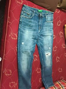 Stylish Blue Denim Jeans