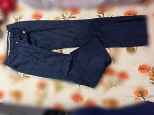 Classic navy blue Flared Pants