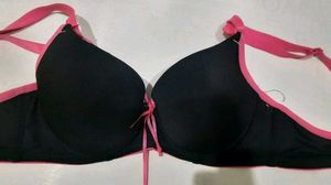 Hot Pink &Black Bra (Unused)