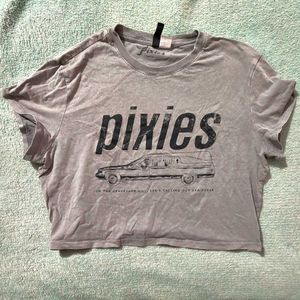 Pixies Band Graphic Cropped T-Shirt H&M