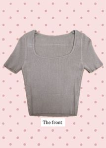 basic ribbed top