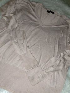 M&amp;S Collection Pink V-Neck Knit Sweater