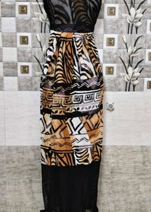 Stylish Animal Print Maxi Dress