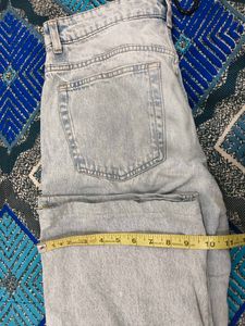 Light Wash Wide Leg Jeans