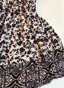 Floral Print Mini Dress