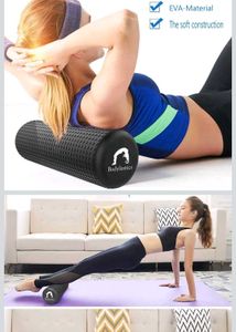 Textured Black Foam Roller