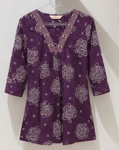 Peachmode Purple A-Line Kurti| Excellent Condition
