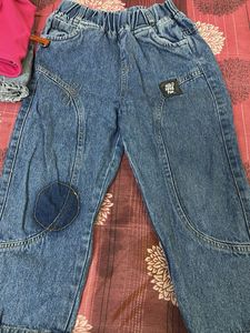 Cute Blue Denim Jeans for Kids