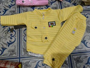 new Cute Yellow Kids Outfit