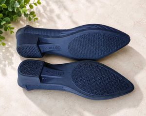Navy Blue Ballet Flats