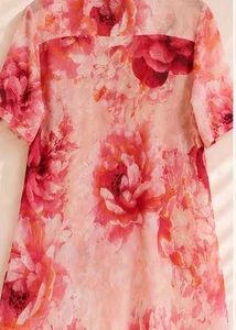 Floral Print Collared Shirt❤️❤️❤️