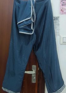 Embroidered Grey Kurta