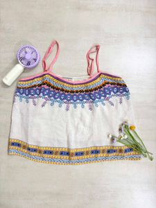 Boho Patterned Cami Top