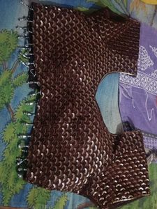 New Brown Sequin Blouse